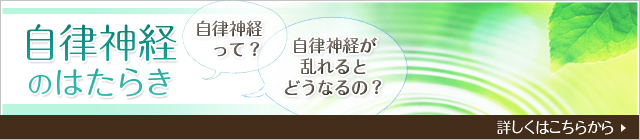 自律神経のはたらき